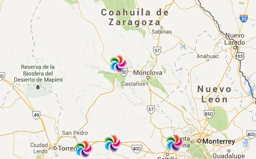 Nota sobre Mapa de Pueblos Mágicos en Colima