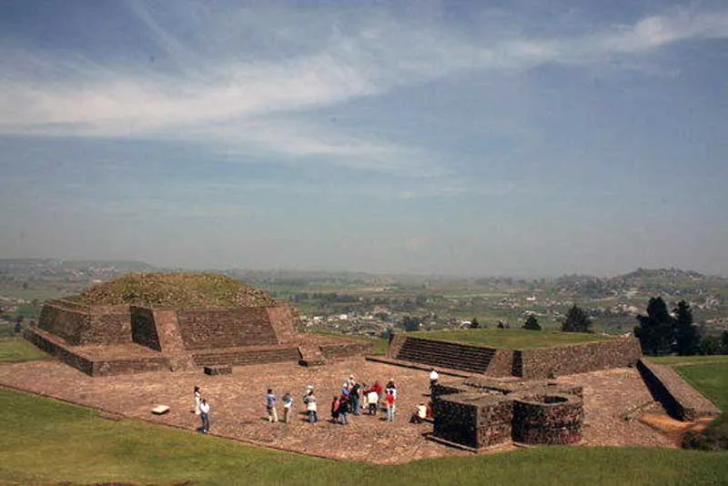 Nota sobre Zona arqueológica de Calixtlahuaca, Estado de México
