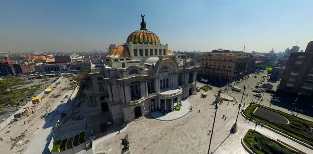 Nota sobre Ya puedes recorrer el Palacio de Bellas Artes de México con Street View