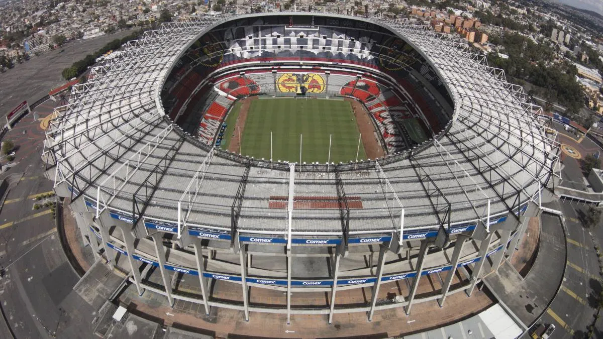 Nota sobre El Estadio Azteca, construcción emblemática de la CDMX