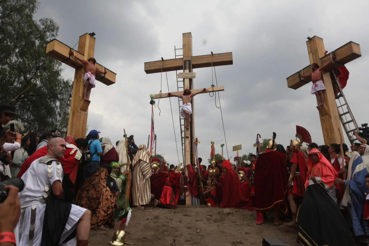 Nota sobre Semana Santa en Iztapalapa: la Pasión de Cristo