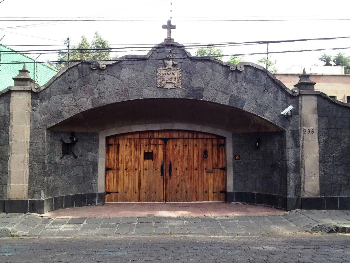 Nota sobre Casa Roja o de la Malinche, arquitectura colonial en Coyoacán