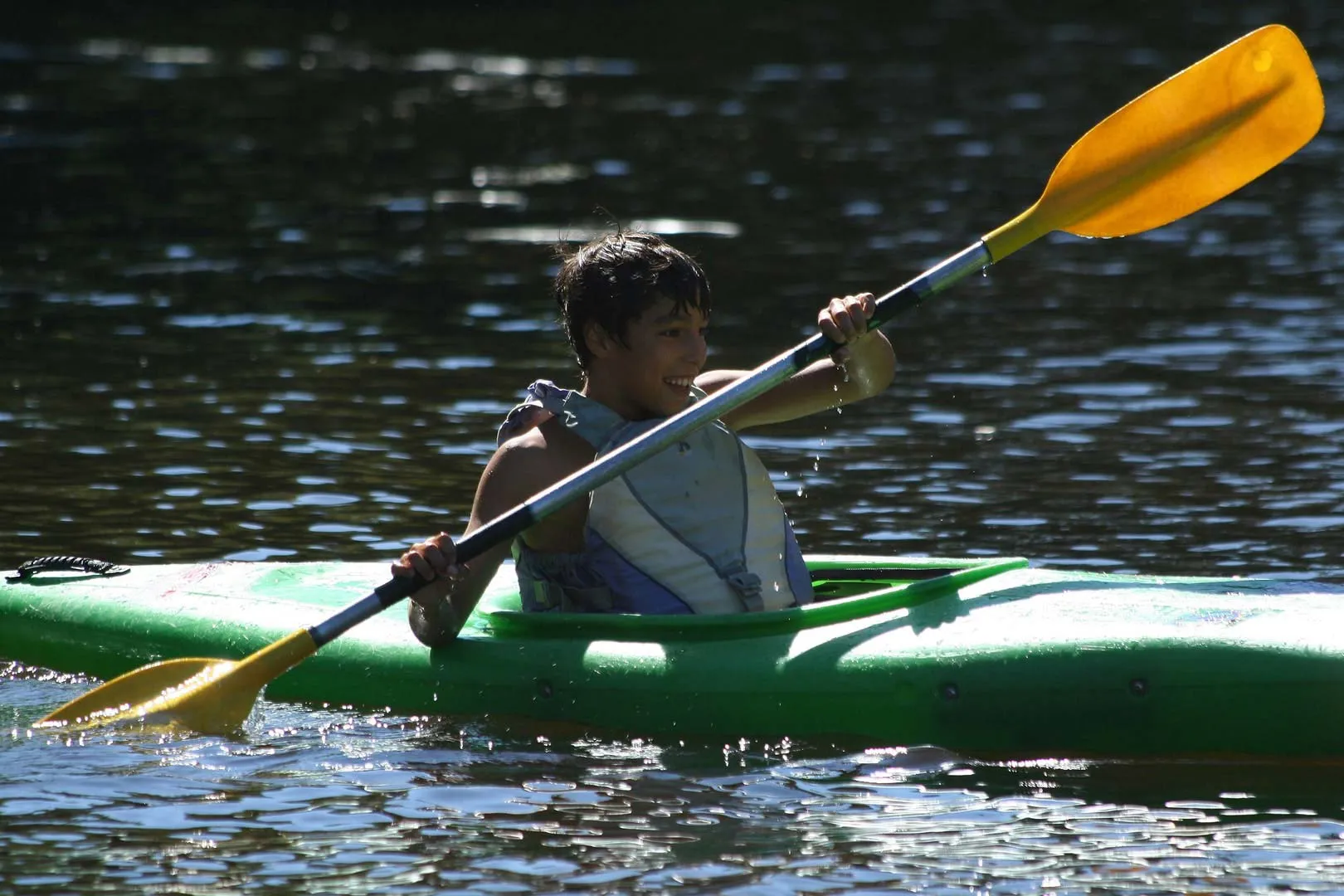Nota sobre Práctica de kayak en México