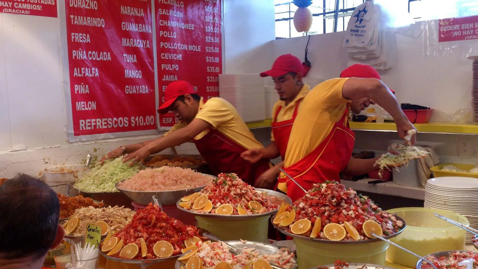 Los mejores puestos de mercado para comer en el DF Los mejores puestos de mercado para comer en el DF