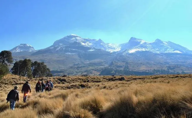 Diversión con los amigos en el Parque Nacional Zoquiapan