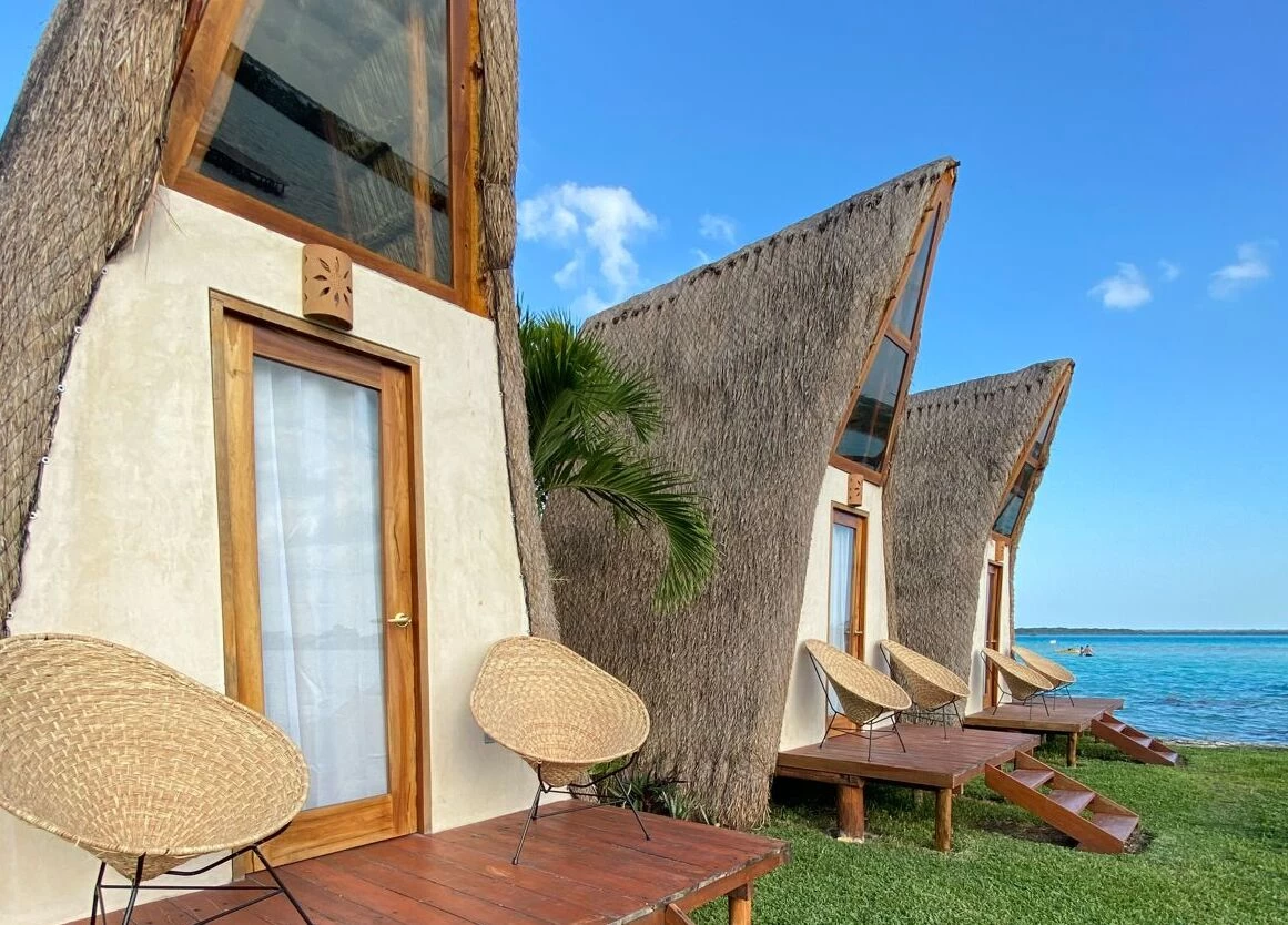 A gozar del glamping en el Pueblo Mágico de Bacalar