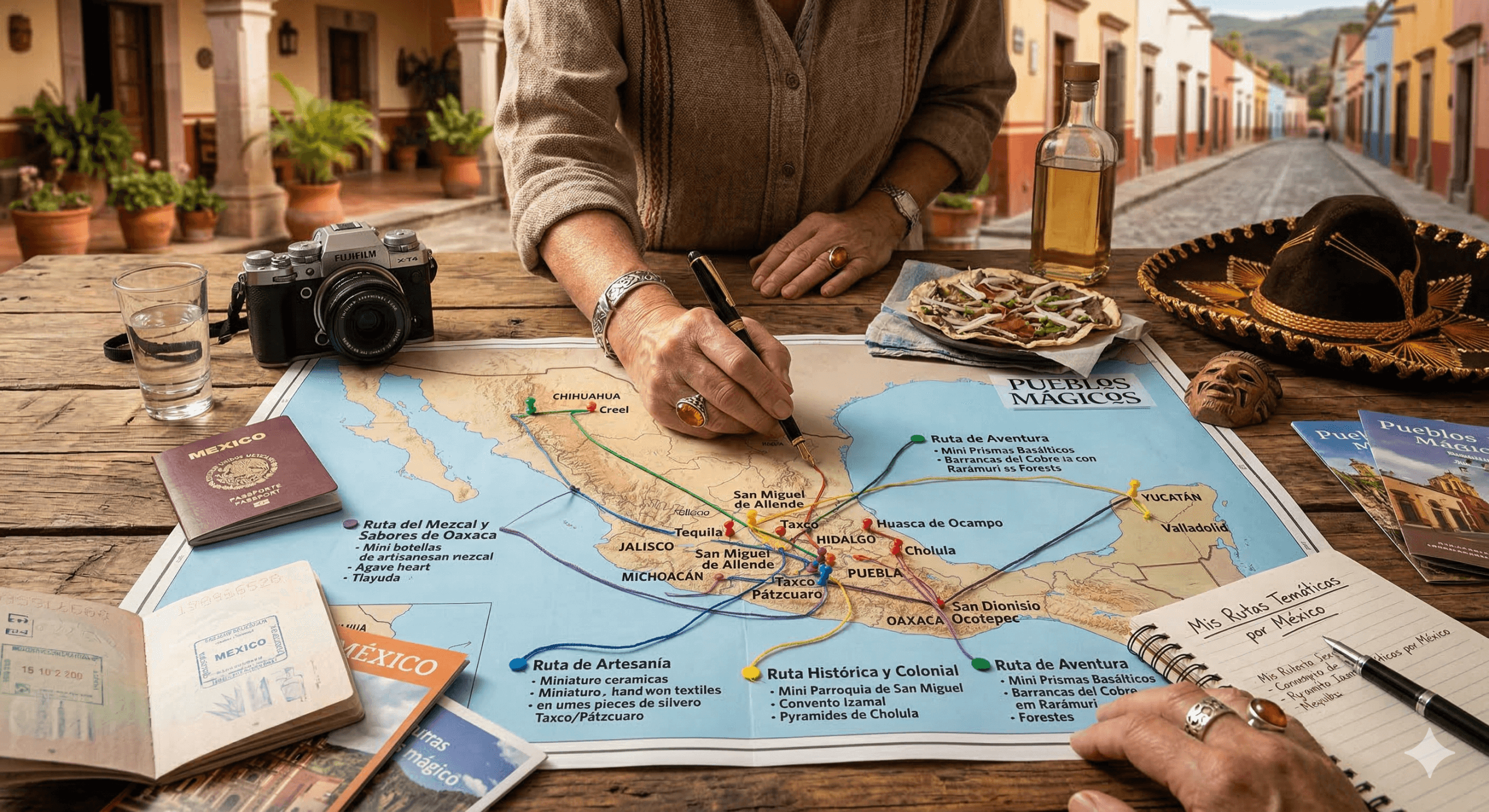 Rutas Temáticas por los Pueblos Mágicos: Diseña Experiencias Inolvidables en México