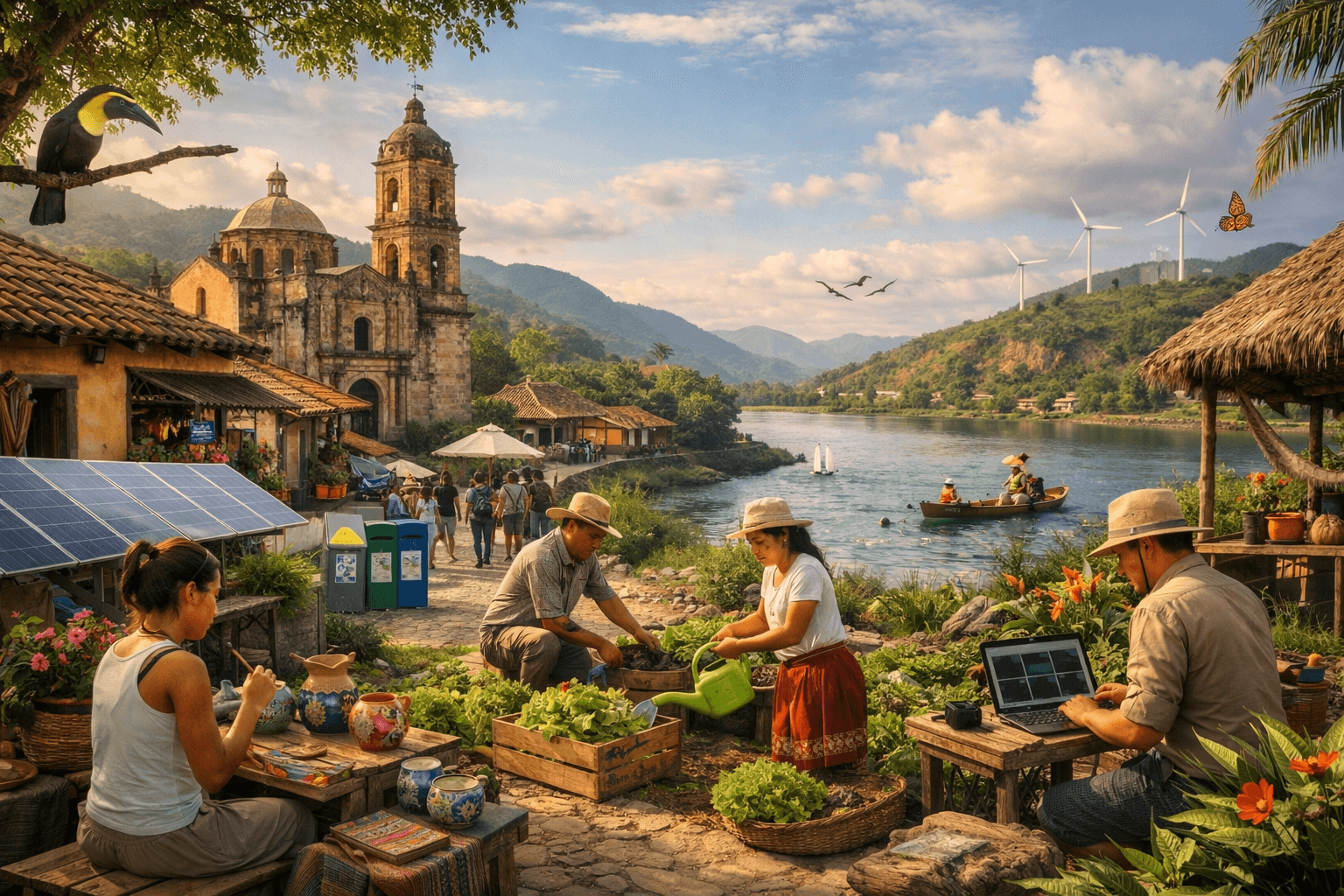 Pueblos Mágicos sostenibles: innovación para preservar su encanto natural y cultural Pueblos Mágicos sostenibles: innovación para preservar su encanto natural y cultural