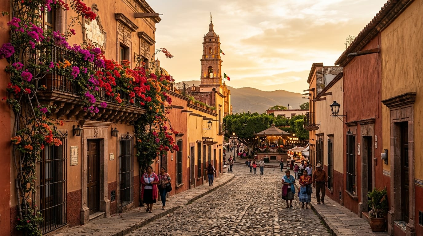 Explorando el Corazón de México: Pueblos Mágicos, Encanto Colonial y Tradiciones Vivas Explorando el Corazón de México: Pueblos Mágicos, Encanto Colonial y Tradiciones Vivas